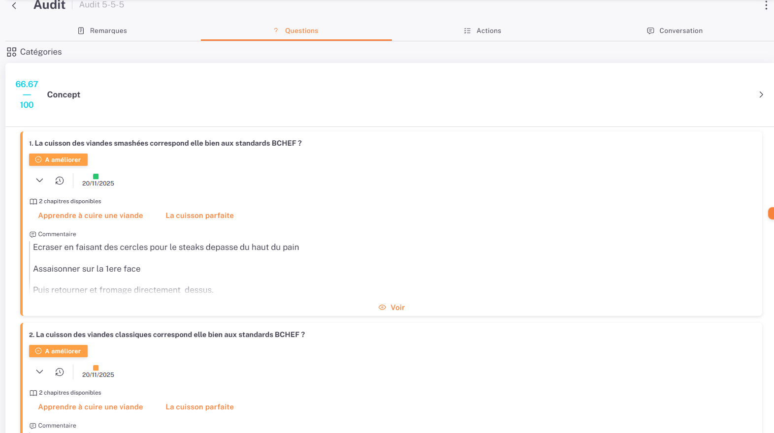 Fiche audit 2