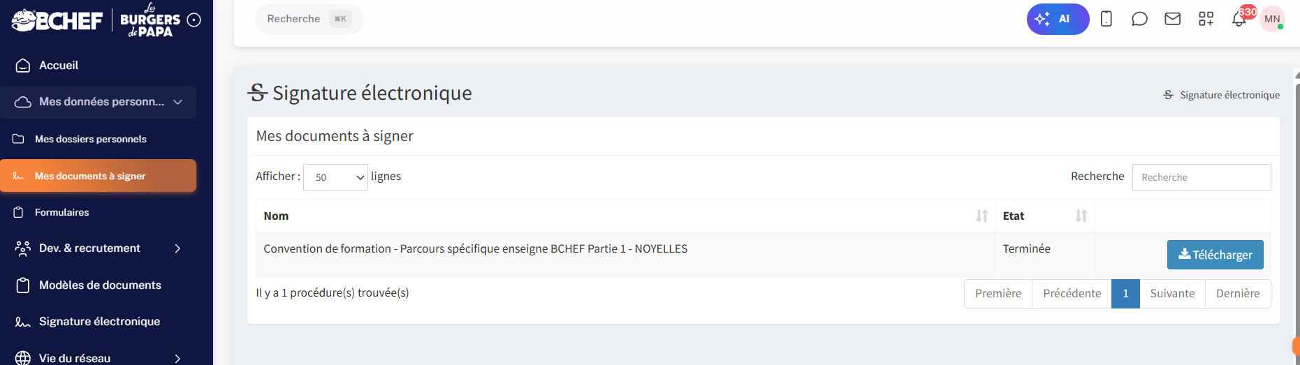 Documents a signer